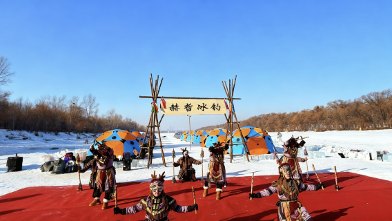 Харбинский рыбацкий лагерь хэчжэ (уникальный опыт подледной рыбалки + новые развлечения + профессиональное руководство инструкторов)