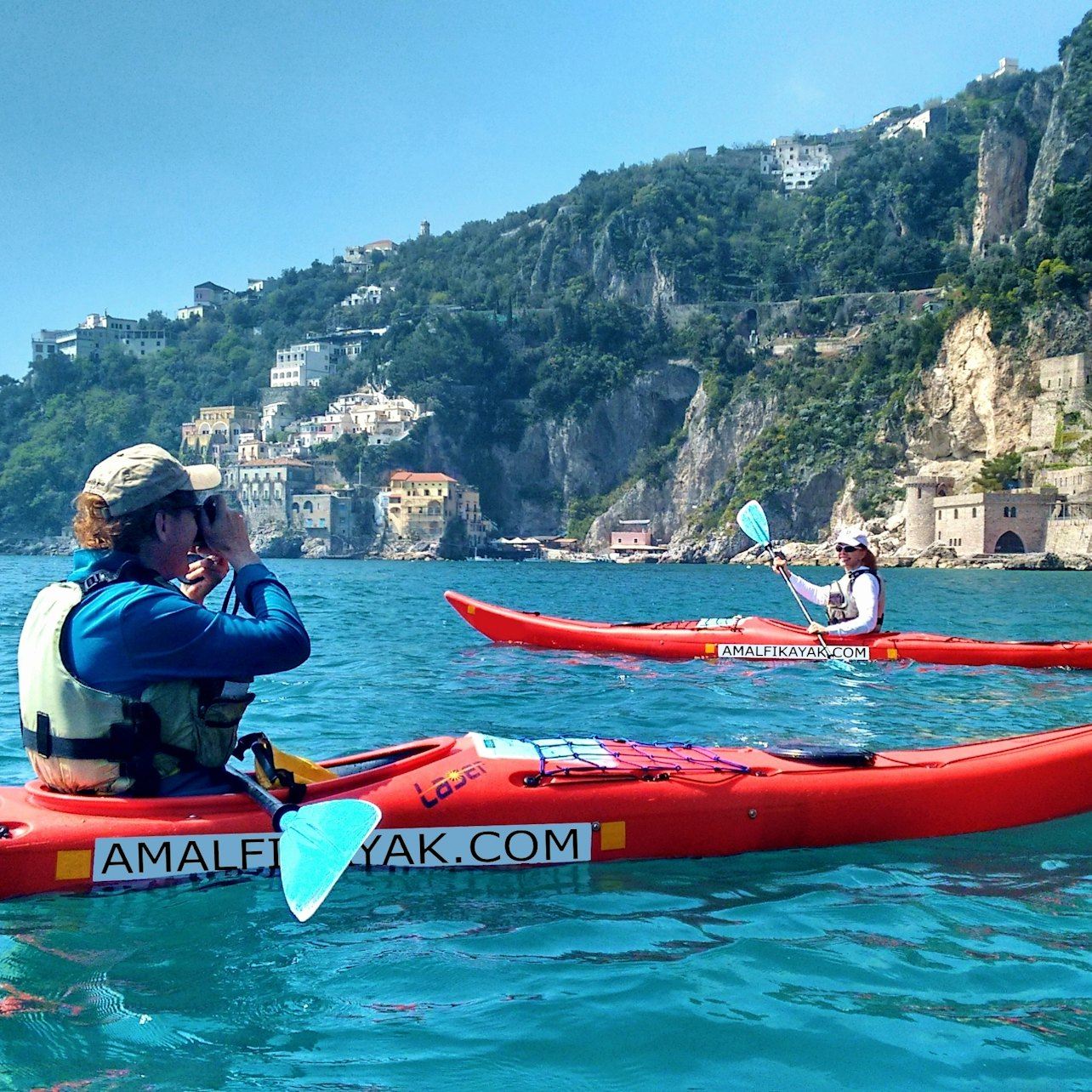 Tour in kayak di 3 ore sulla Costiera Amalfitana