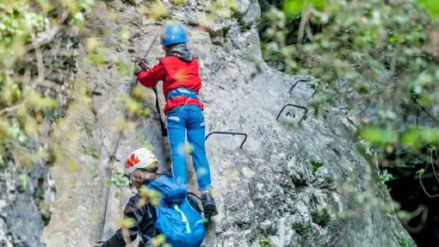 ヴィア・フェラータ・リオ・サラゴーニ