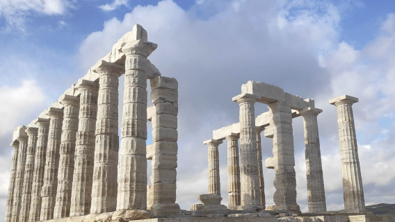 希臘雅典-蘇尼翁角-波塞冬神廟-可定制【帶你看愛琴海藍】