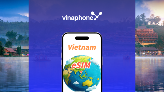베트남 현지 eSIM | 비나폰 | 1~30일 일일/데이터 패키지 | 즉시 사용 가능 | QR 코드