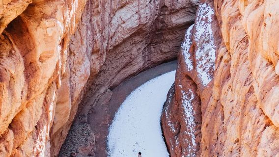 [Lawatan Sehari Zhangye Pingshan Grand Canyon + Kuil Kuda] Pemandangan Gunung Salji + Kumpulan Kecil Eksklusif 8 Orang