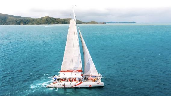 普吉島彩虹號一日遊皇帝島珊瑚島蜜月島豪華帆船出海浮潛水海釣
