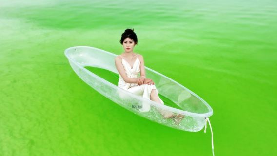 Lawatan sehari kumpulan kecil dari Dunhuang ke Golmud | Kumpulan kecil | Tasik Feicui Dachaidan + Tasik Garam Qarhan