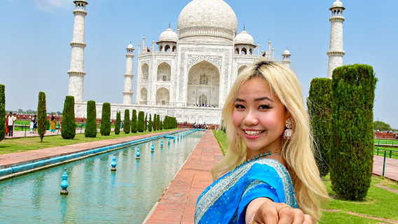 Vanaf Agra: privédagtocht naar Taj Mahal, Agra Fort en Fatehpur Sikri