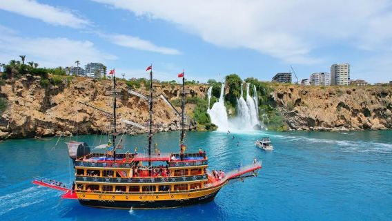 Atlantic Pirate Boat Tour to Antalya's Hidden Coves