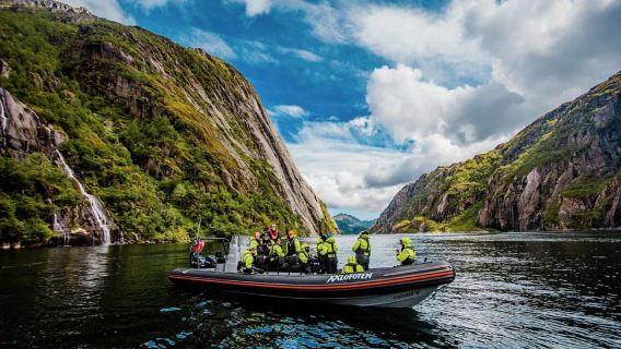 From Svolvaer: Sea Eagle Safari to Trollfjord