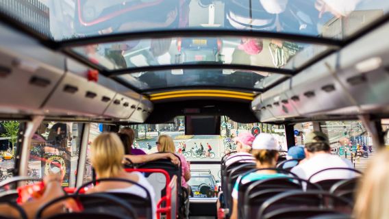 Ônibus turístico hop-on hop-off de Amsterdã