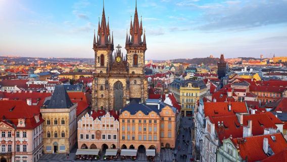 Czech Prague - Istana Prague - Katedral St. Vitus - Jambatan Charles - Taman Letná - Sewaan Peribadi Bahasa Cina