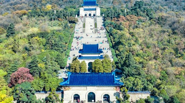 9人團丨南京總統府+中山陵景區+音樂台+美齡宮+明孝陵夫子廟