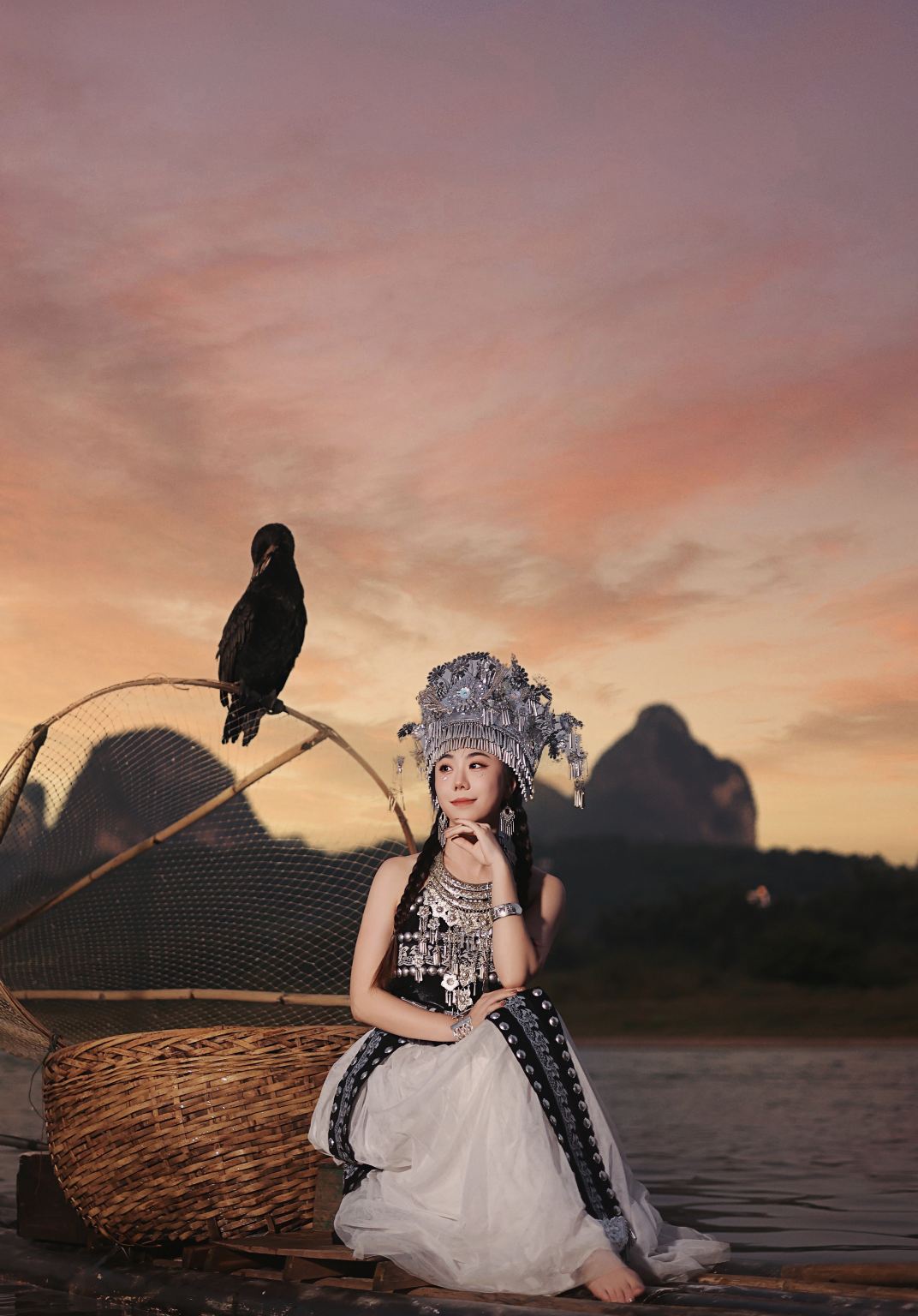 桂林Trip Moments【可拍攝西街灕江竹筏/20元人民幣背景/底片全送+精修/無隱形消費】