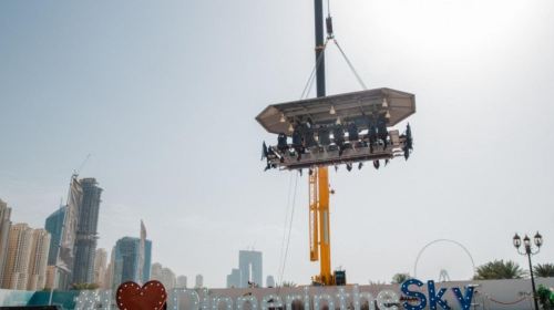 Dubai Attraction: Dinner in the Sky Day Tours 2