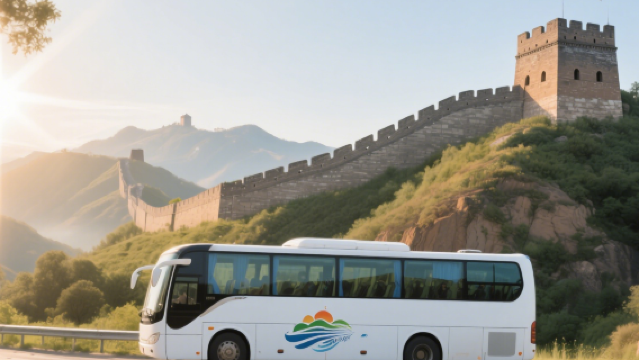 Badaling Great Wall round-trip express bus ticket with multiple departure times + guided tour (excludes admission)