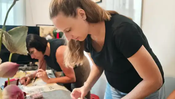 Immersive Chinese Art Workshop: Jinhuishui × Calligraphy × Rubbing