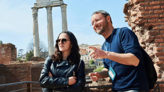 Roma: tour privato del Colosseo e del Foro Romano|Arena opzionale