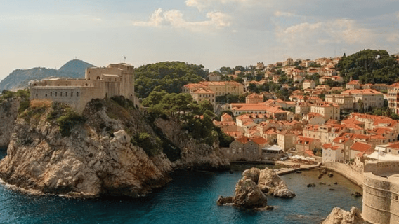 Pelayaran Perahu Wisata di Kota Tua Dubrovnik