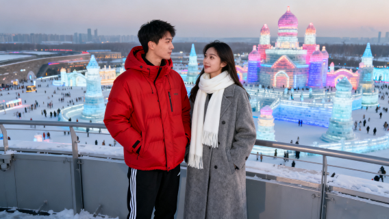 哈爾濱聖索菲亞教堂旅拍【跟拍攝影親子照情侶閨蜜兒童跟拍家庭旅拍】