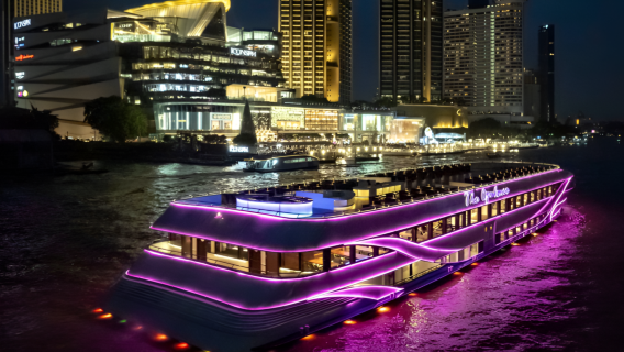  Du thuyền OPULANCE đêm trên sông Chao Phraya [Bến tàu ICONSIAM]