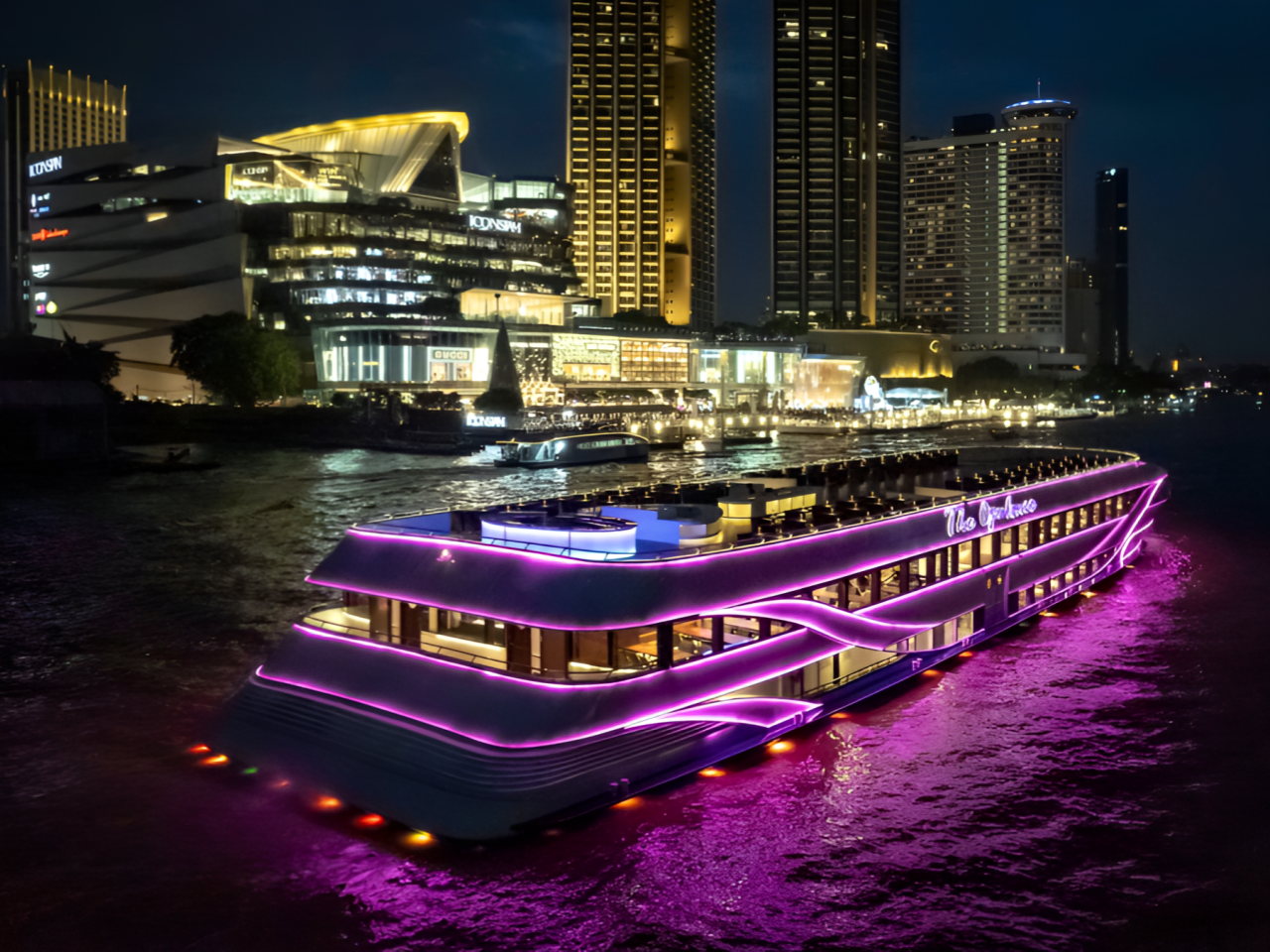 OPULANCE Night Cruise on the Chao Phraya River [ICONSIAM Pier]