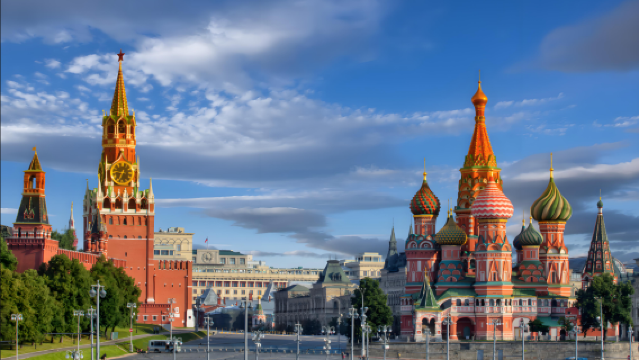 Россия|Москва и Санкт-Петербург: пешеходная экскурсия с местным гидом|двуязычный китайско-русский