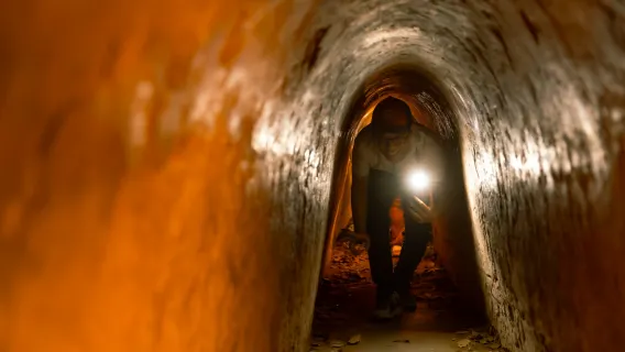 Excursion à la demi-journée aux Tunnels de Củ Chi