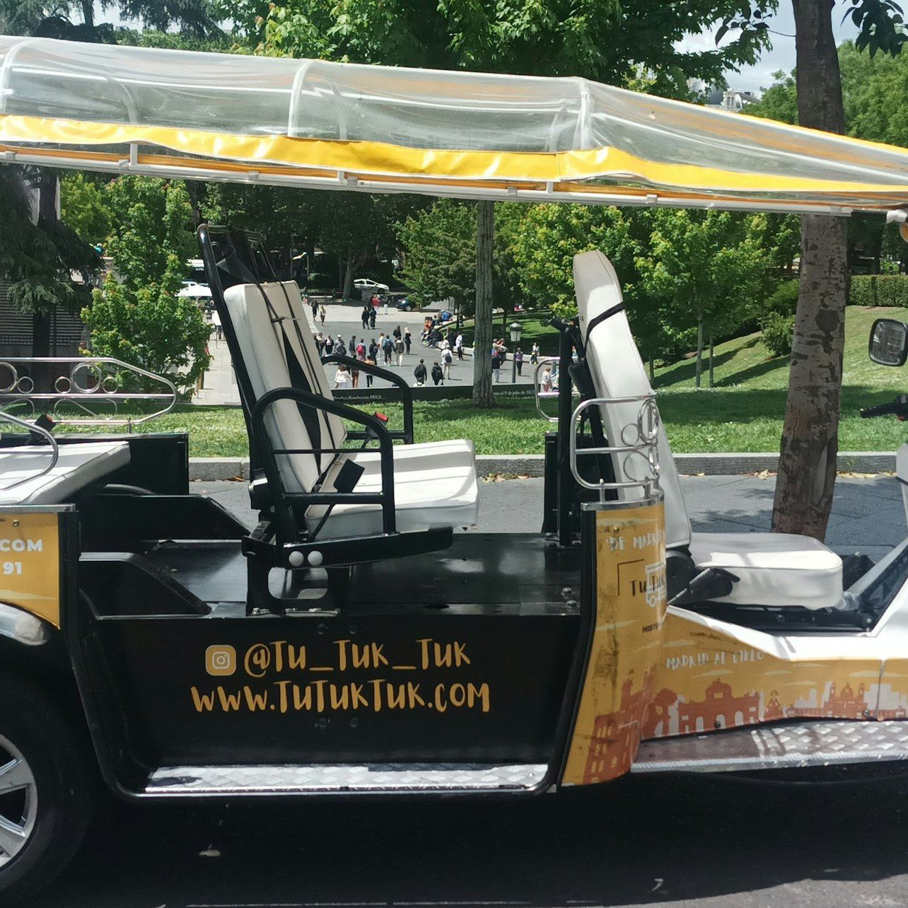 Madrid: tour della città in Tuk Tuk