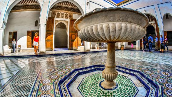 Lawatan Sehari Klasik Marrakech | Menara Koutoubia / Taman Biru / Jemaa el-Fnaa