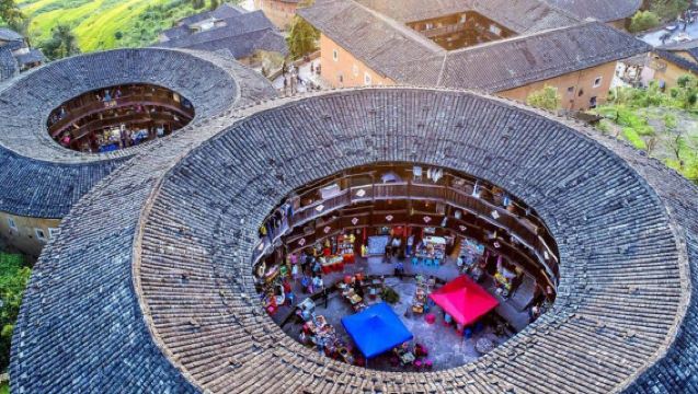 Lawatan Sehari ke Tulou Fujian Yunshuiyao Nanjing + Kumpulan Tulou Tianluokeng [Perjalanan Kumpulan Kecil · Nikmati Permainan Tulen]
