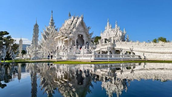 Tour di un giorno a Chiang Rai da Chiang Mai: Tempio Bianco e altro con pranzo