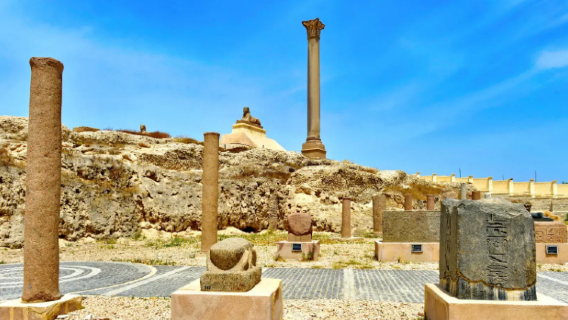 Alexandria, Egypt - Citadel - Catacombs - Serapeum of Alexandria|Custom Itinerary/Transfer Service