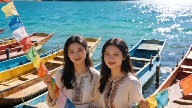 Reines Vergnügen ohne Einkauf · Lijiang Lugusee Tagesausflug mit Panorama-Rundfahrt + Einbaum-Boot + Verpflegung + All-inclusive-Preis