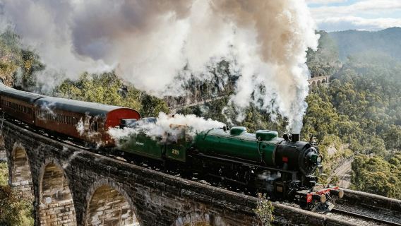 บลูเมาน์เทนส์: ทัวร์จากซิดนีย์ + รถไฟซิกแซก, สวนสนุกสเซนิคเวิลด์ และนั่งเรือเฟอร์รี่