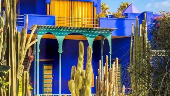 Desde Marrakech, Marruecos: Jardín Majorelle + Museo Yves Saint Laurent + Palacio El Badi | Itinerario personalizable