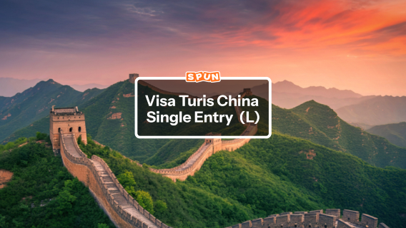 Visa Turis China Single Entry (L) | 30 Days | Conditional Refund