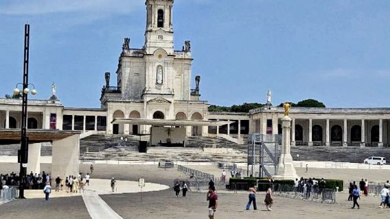 Portugal Lisbon Gereja Our Lady of Fátima + Bandar Purba Obidos [Tanpa Risiko]