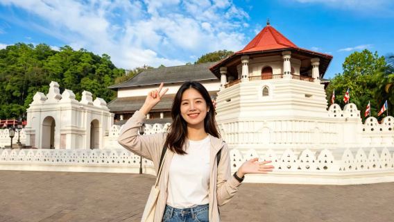 [Colombo Gidiş-Dönüş] Kandy Kraliyet Botanik Bahçesi + Kandy Gölü + Diş Tapınağı Günlük Turu / Otel Transferi