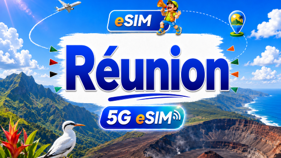 เรอูนียง 5G eSIM | รองรับทุก AI&TikTok | 500MB/วัน-รวม 30GB | 1-30 วัน | คิดค่าบริการราย 24 ชั่วโมง | QR code