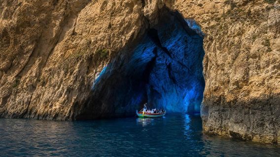 Rahsia selatan Malta | Gua Biru + Kuil Prasejarah + Kampung Nelayan Berwarna-warni + Kolam St. Peter - tiket tidak termasuk
