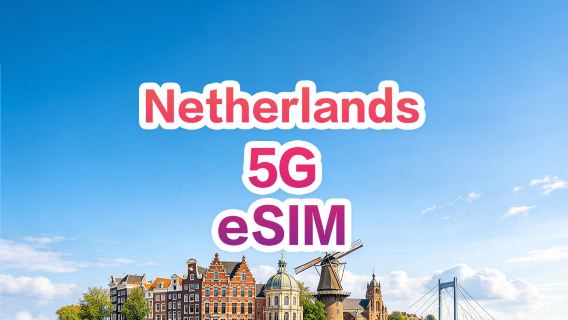 5G в Нидерландах|eSIM|Доступно несколько пакетов|Закажите сейчас и используйте сейчас|Поддержка точки доступа|QR-код
