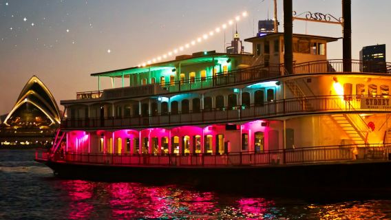 Port de Sydney : Croisière-spectacle avec dîner-spectacle