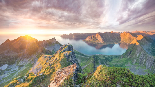 Norway - Tromso round-trip: Senja national scenic route small group tour with bilingual guide in Chinese and English