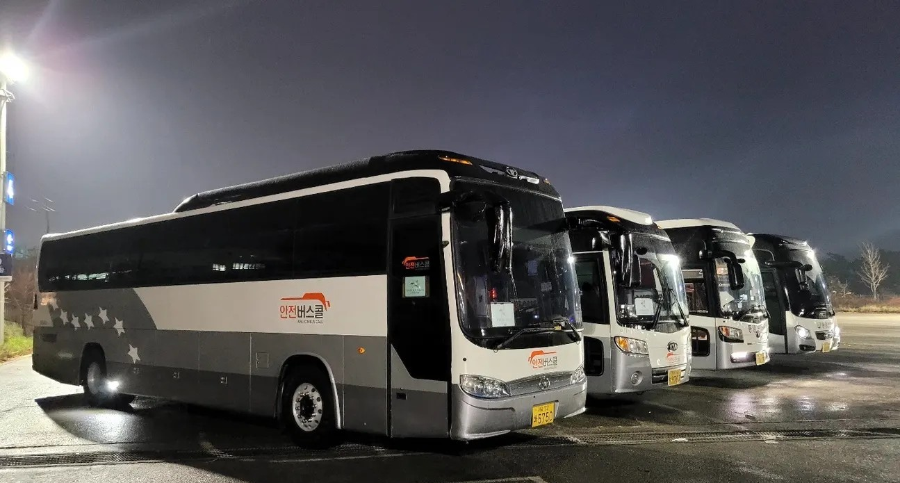 Seoul - Everland Hin- und Rückfahrt Reisebus [Hongik-Universität Station/Myeongdong Station/Dongdaemun Geschichte & Kulturpark Station]