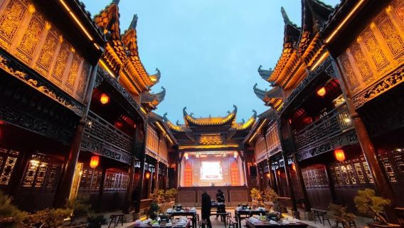 Kolam Syurga Mulan + Tarikan Pelancongan Kebudayaan Xiangyun Bay Hubei (pilih satu tarikan + Gunung Gexian)