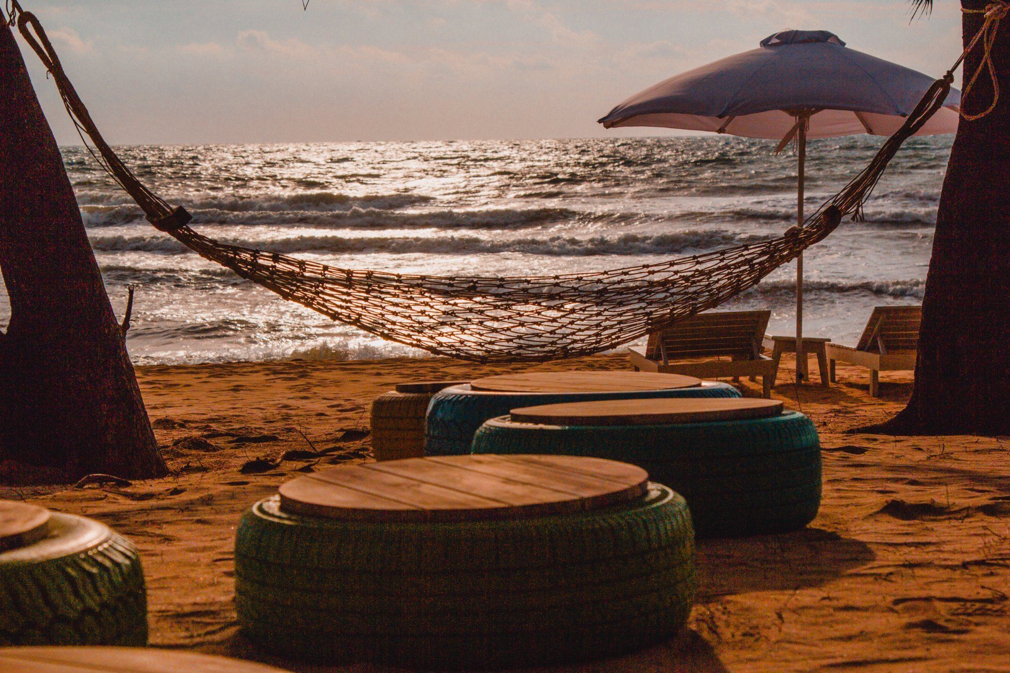 Sunset Sanato beach pass