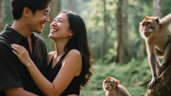 印尼峇裡島烏布旅拍【跟拍攝影親子照情侶閨蜜兒童跟拍家庭旅拍】