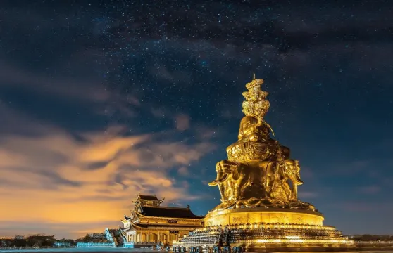 峨眉山金頂一日遊【2-8人專車團/含門票/親子遊/上門接送】