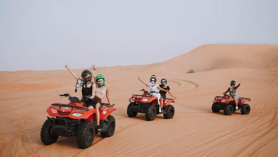 โดฮา: ซาฟารี, รถเอทีวี, อูฐ, แซนด์บอร์ด และทัวร์ทะเลใน