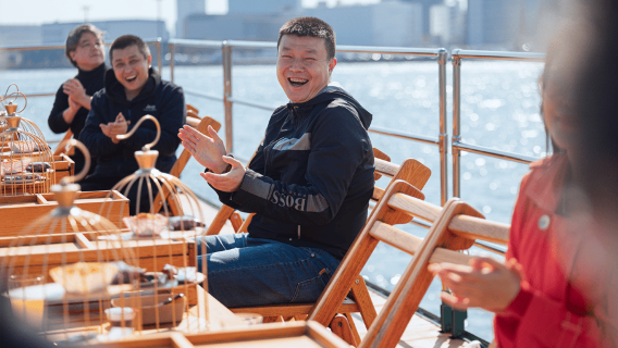 Tokyo: Yakatabune Dinner Cruise with Japanese Show & Drinks