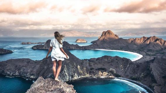 Excursion d'une journée à Komodo avec plongée et snorkeling sur l'île de Padar et la plage rose, observation des dragons de Komodo et des raies manta