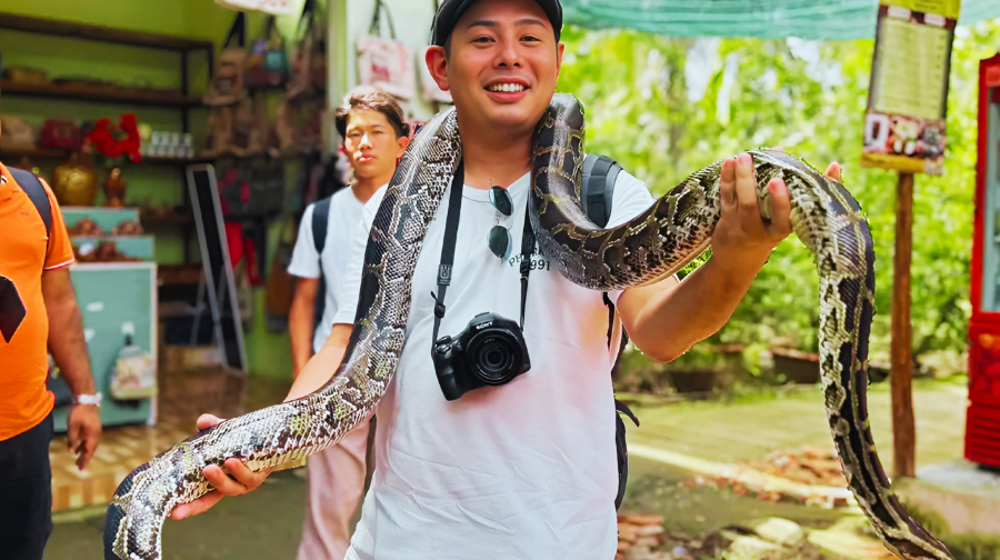 古芝地道和湄公河三角洲一日遊【可實彈射擊+椰林划船+豐富餐】